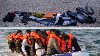 At least 27 people died when their small boat sank in the English Channel