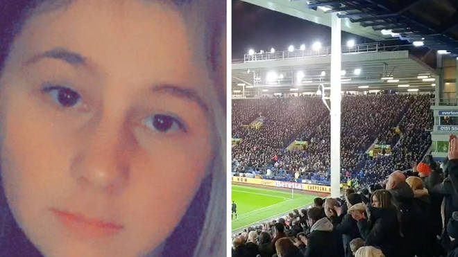 Fans applauded Ava White during the Merseyside derby