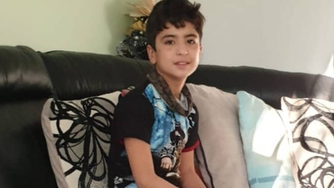 Mohammed Khan, who is aged 11, was found on Thursday.