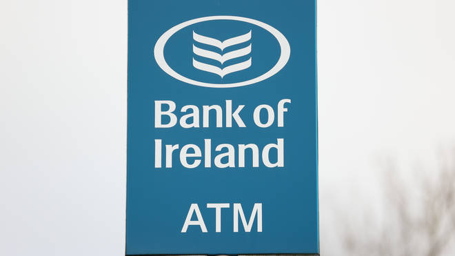 Bank of Ireland sign