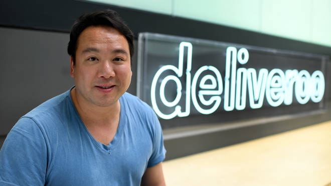 Will Shu, founder and chief executive of Deliveroo