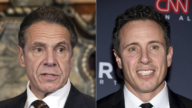 Composite of Andrew and Chris Cuomo