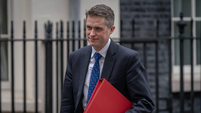 Gavin Williamson gave a speech, it was reported