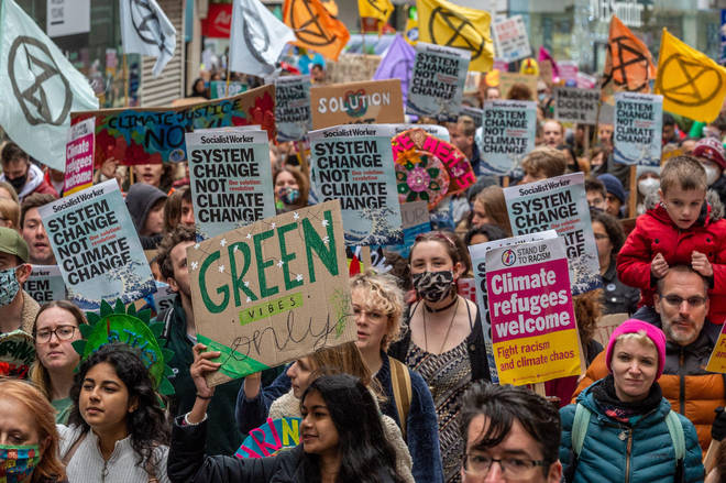 Thousands marched in the Global Day of Action fro Climate Justice