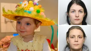 Savannah Brockhill (bottom right) will be sentenced for murder and Frankie Smith (top right) will be sentenced for causing or allowing the death of a child