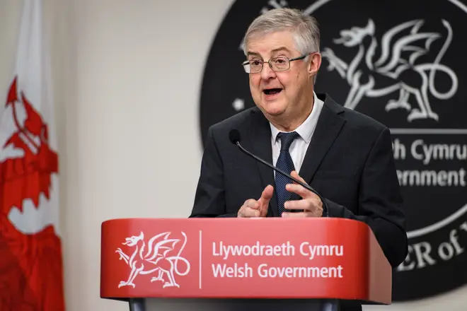 Mark Drakeford said 'we need stronger measures to protect us after Christmas'.