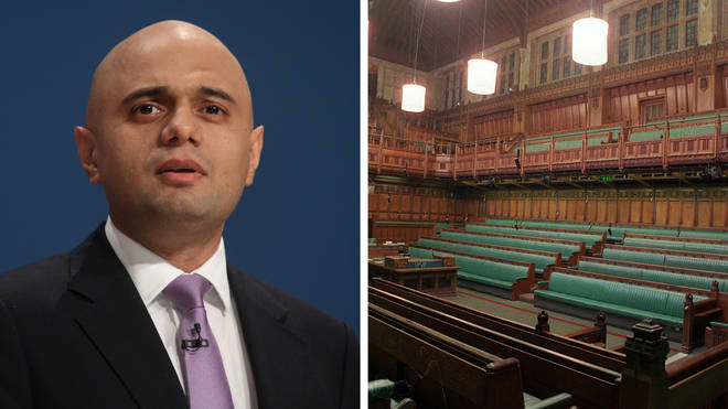 Sajid Javid has said restrictions would not change without the approval of Parliament