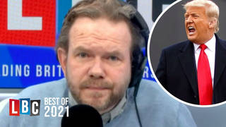 Trump fan hangs up after being asked question by James O'Brien