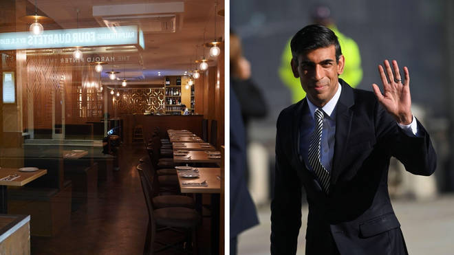 Rishi Sunak has pledged hundreds of millions for hospitality businesses 