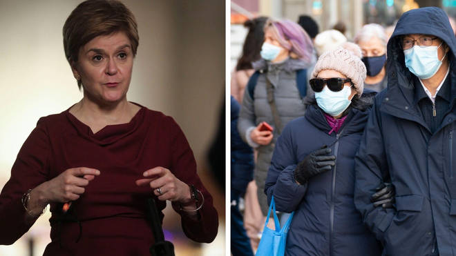 Nicola Sturgeon has slashed the size of events and asked people to limit socialising after Christmas