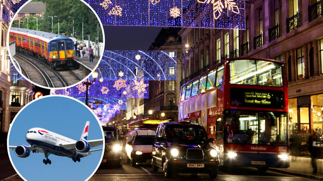 There is a high demand for leisure journeys by road, rail and air with around 44 per cent of people planning to travel over Christmas