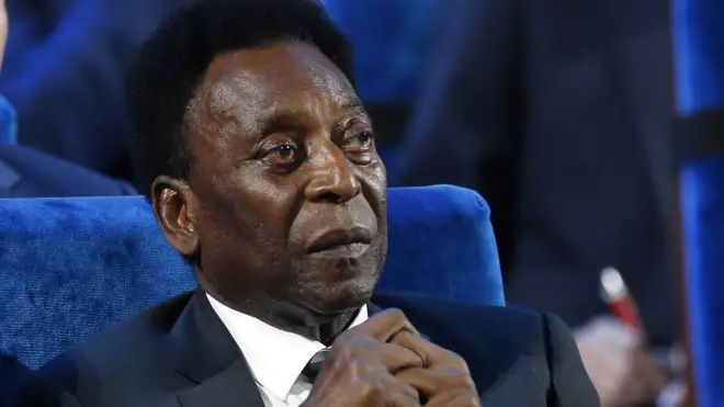 Pelé, pictured in the last decade, is widely considered the most gifted footballer in history