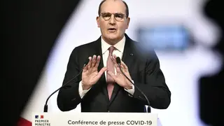 People will be requested to sit down during concerts and customers will not be allowed to stand up in bars, French prime minister Jean Castex said.