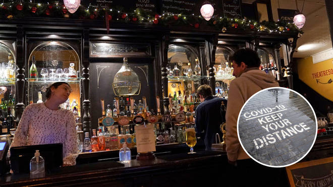 The average pub lost £10,335 in the week leading up to Christmas.
