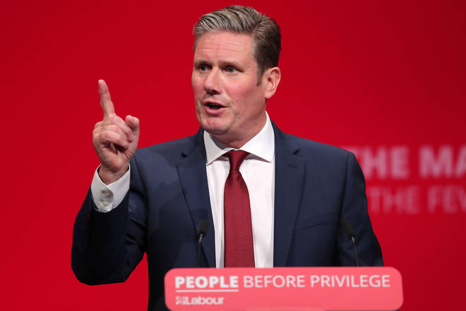 Labour leader Sir Keir Starmer will use 2022 to set out a plan to "build a new Britain"