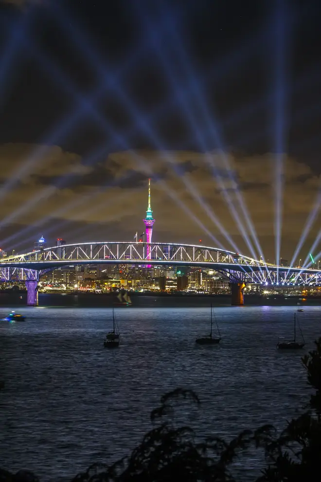 Auckland's fireworks display was cancelled this year as a Covid safety precaution