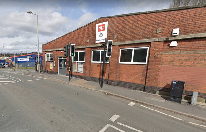 The girl was hit and killed near Rowley Regis railway station