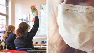 Children are being asked to wear masks in the classroom again.