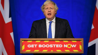 Boris Johnson is leading an update on Covid-19 today