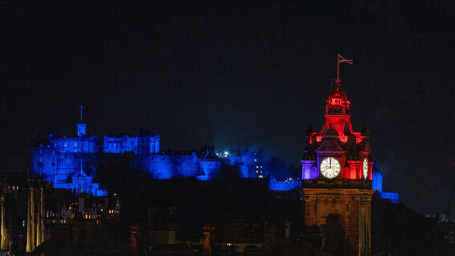Hogmanay celebrations were subdued amid Scotland's Covid restrictions