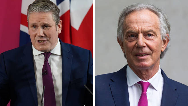 Starmer has backed Blair amid calls for him to be stripped of his knighthood