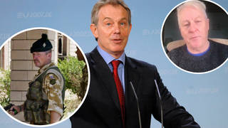 The former army officer hit out at Sir Tony Blair