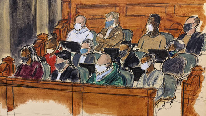 The main jury panel at Ghislaine Maxwell’s sex trafficking trial