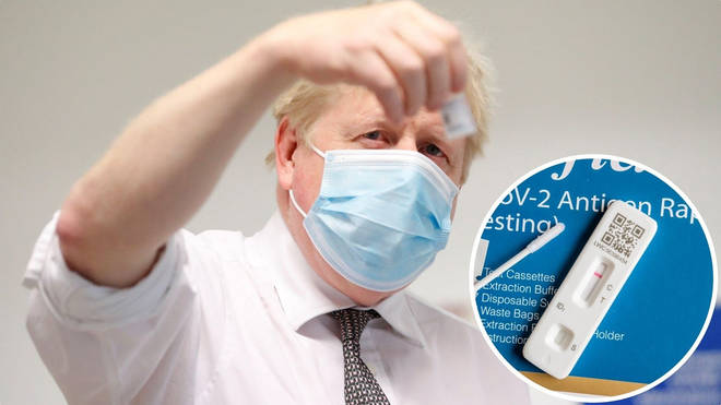 There is concern over Boris Johnson's reported plan to get rid of free lateral flow tests
