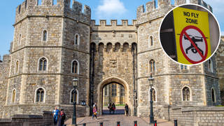 The "no-fly zone" could be introduced to enhance the castle's security procedures and protect local resides, police said.
