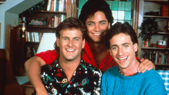 Saget starred alongside Dave Coulier and John Stamos in Full House