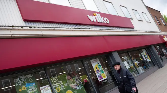 Retailer Wilko is planning to close 16 stores this year