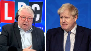 Nick Ferrari challenged the health minister on the No10 party.