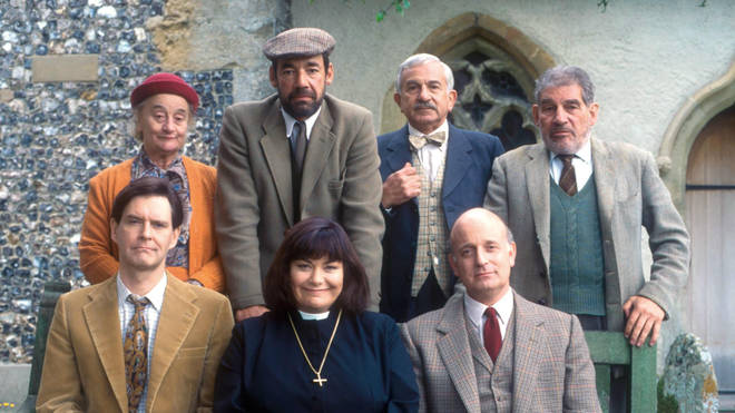 French and Waldhorn starred alongside each other in Vicar of Dibley.