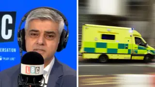 Sadiq Khan has turned down calls to give emergency service drivers an exemption from the congestion charge.
