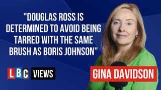 Douglas Ross is a man who has determined to avoid being tarred with the same brush as Boris Johnson, says Gina Davidson