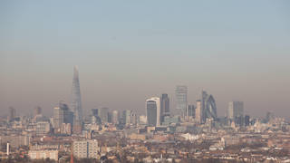 London's air pollution is expected to be especially bad on Friday