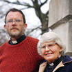 Rev Sue Parfitt and Father Martin Newell were cleared over the disruption