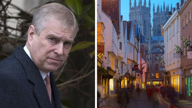 Figures in York have called for the city's connection to Andrew to be severed