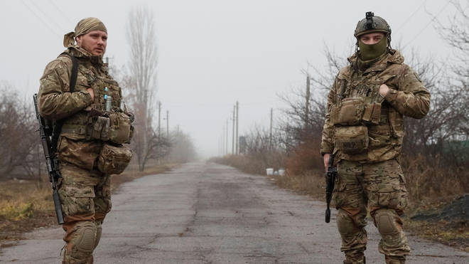 Ukrainian soldiers are braced for a conflict with Russia