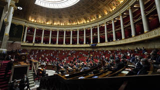 The French National Assembly in Paris