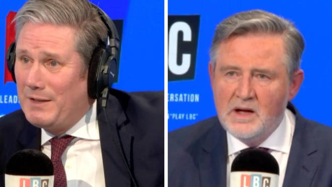 Sir Keir Starmer admitted he hadn't spoken to Barry Gardiner but that he had explained his position