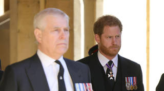 Prince Andrew and Prince Harry will not be eligible to receive a Platinum Jubilee medal