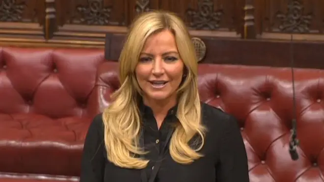 Baroness Mone speaking in the House of Lords