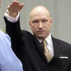 Anders Breivik gave a Nazi salute as he enters parole hearing
