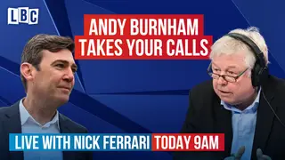 Call Mayor of Greater Manchester Andy Burnham | Watch LIVE from 9am