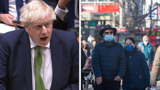 Boris Johnson ditched face masks requirements and dropped work from home guidance