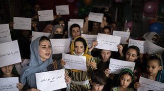 Afghanistan women's protest