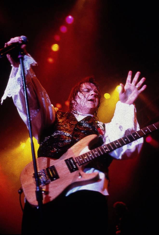 Meat Loaf during a concert, circa 1992.