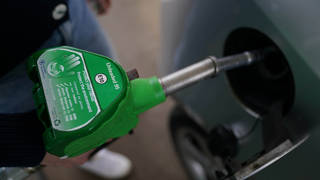 A petrol pump