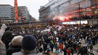 Sweden protest